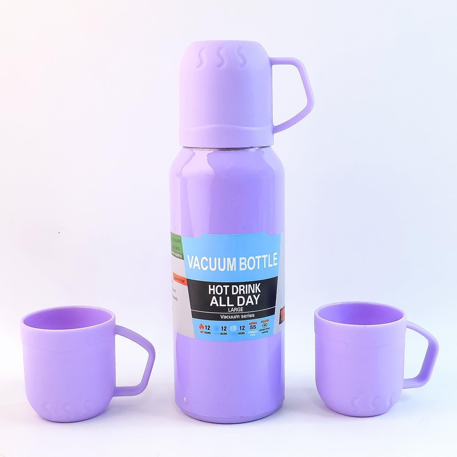Purple Thermal Flask Set Purple Thermal Flask Set